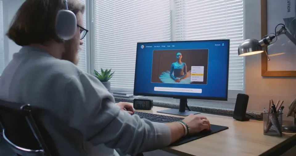 Trys ženklai, kad vaizdo įrašas – dirbtinis