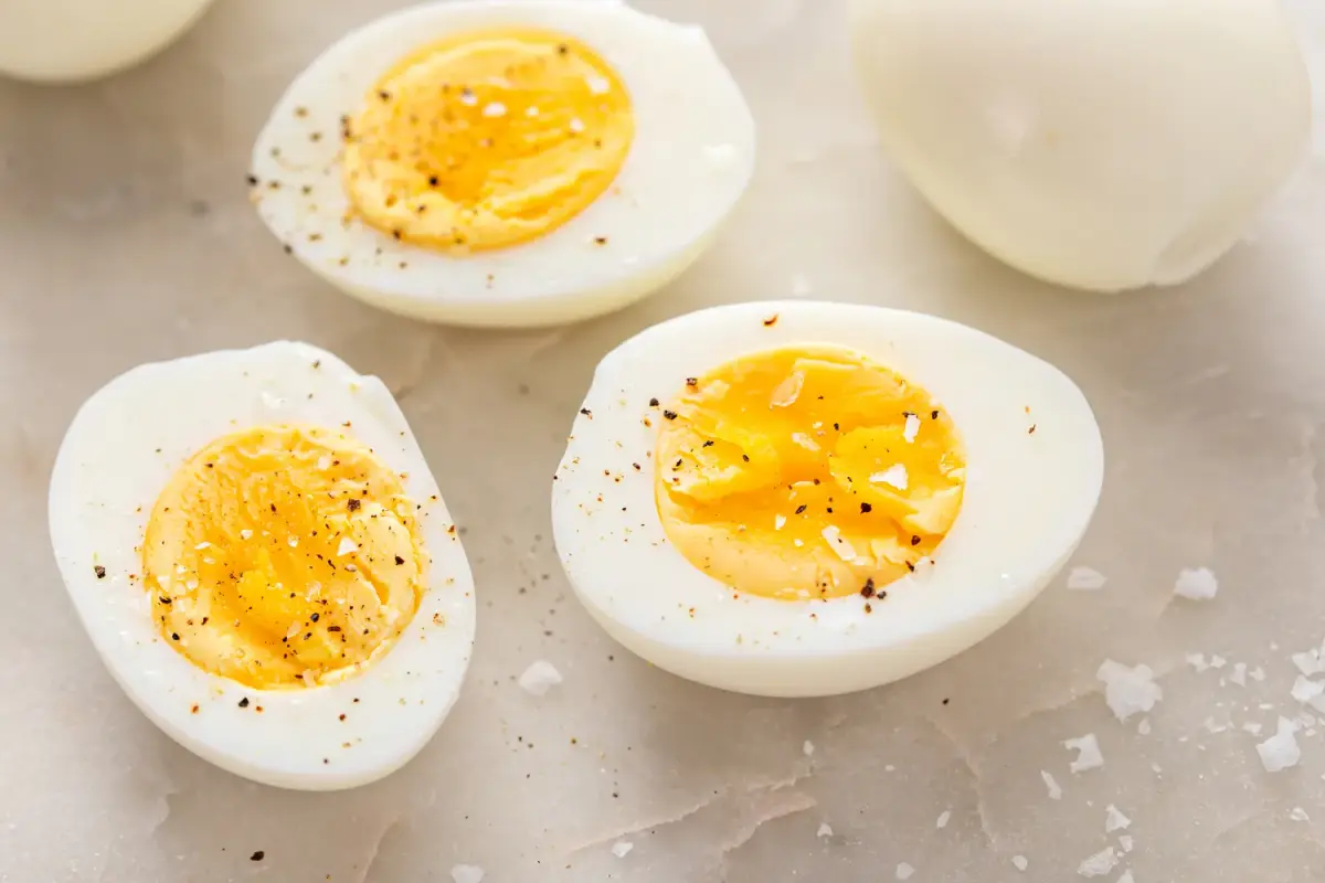 Išvirtas kiaušinis per 45 sekundes