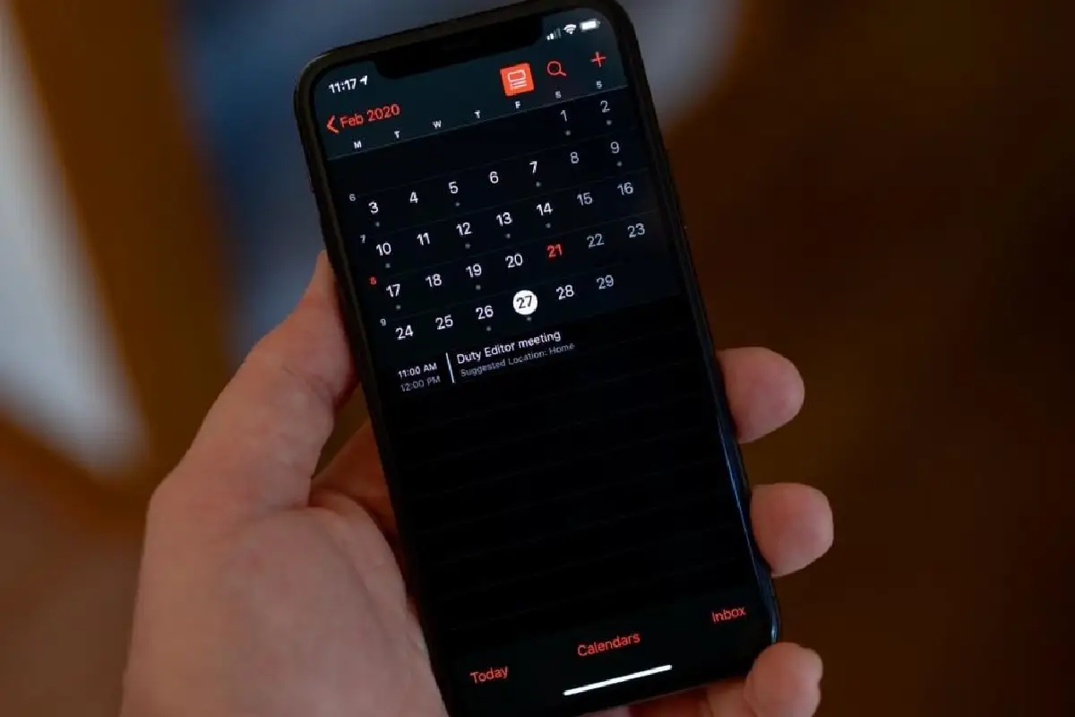 „iOS“ kalendoriaus ekrano kopijos funkcijos privalumai