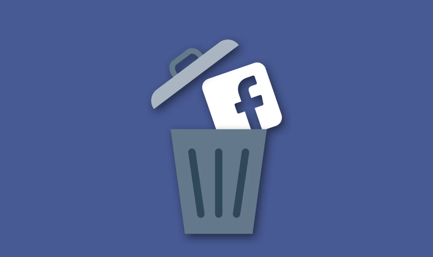 Facebook paskyros ištrynimas visam laikui