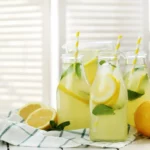 Skanus gazuotas limonadas