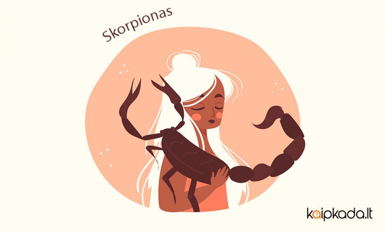 Skorpionas zodiako zenklas
