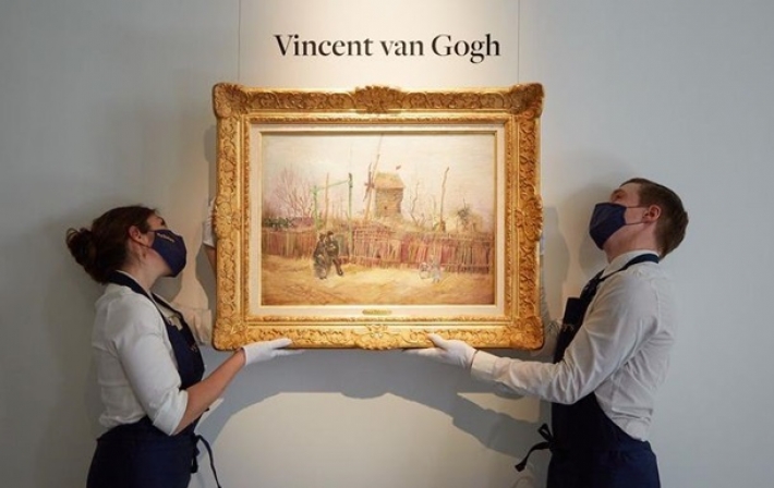Van Gogo paveikslas parduotas už 13 milijonų eurų 1 Vincento Van Gogo paveikslas