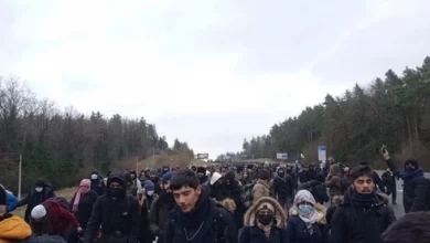 Migrantų antplūdis iš Baltarusijos