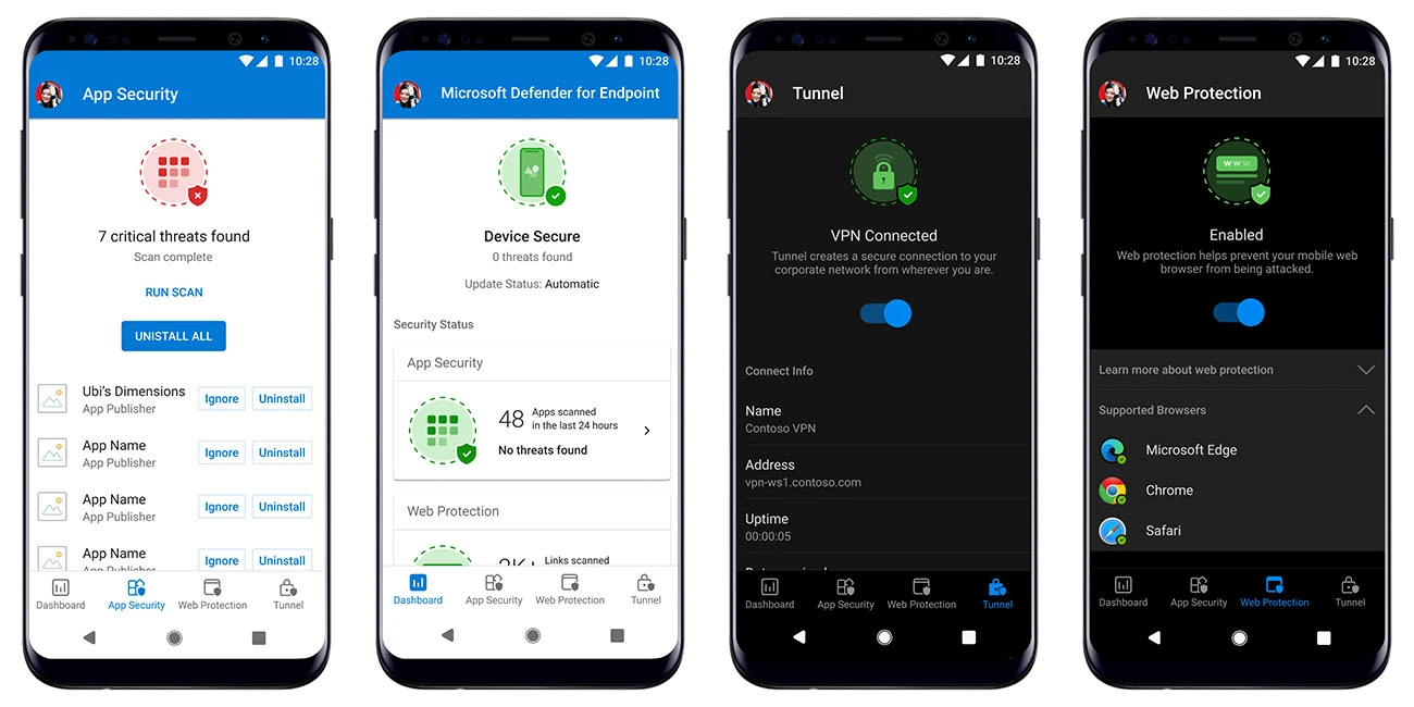 Microsoft Defender skirta Android ir iPhone Microsoft Defender skirta Android ir iPhone