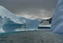 Dėl ekstremalaus atšilimo Antarktidoje atitrūko milžiniškas ledo šelfas
