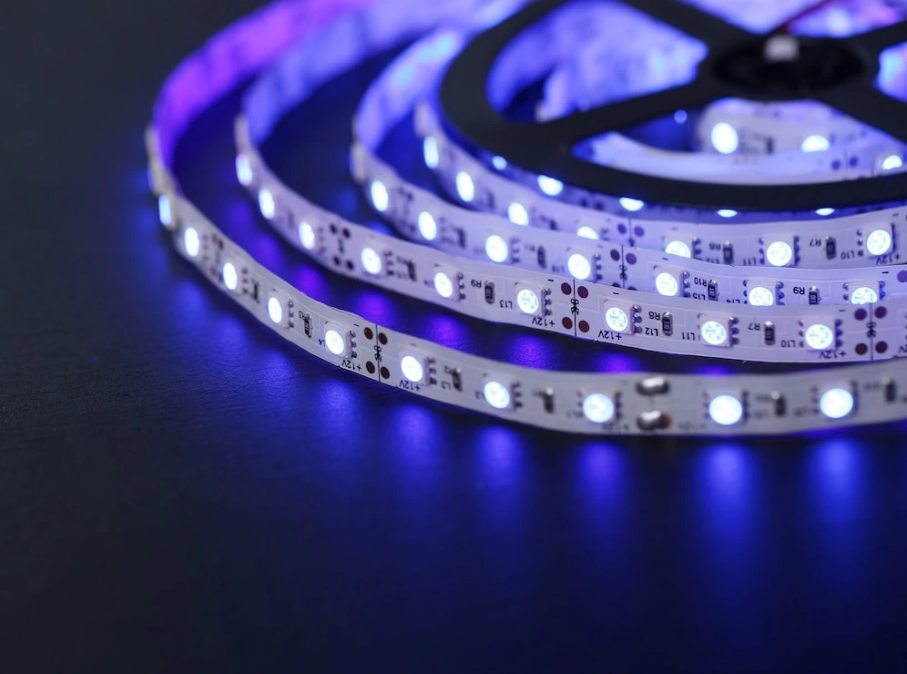 LED mėlyna šviesa