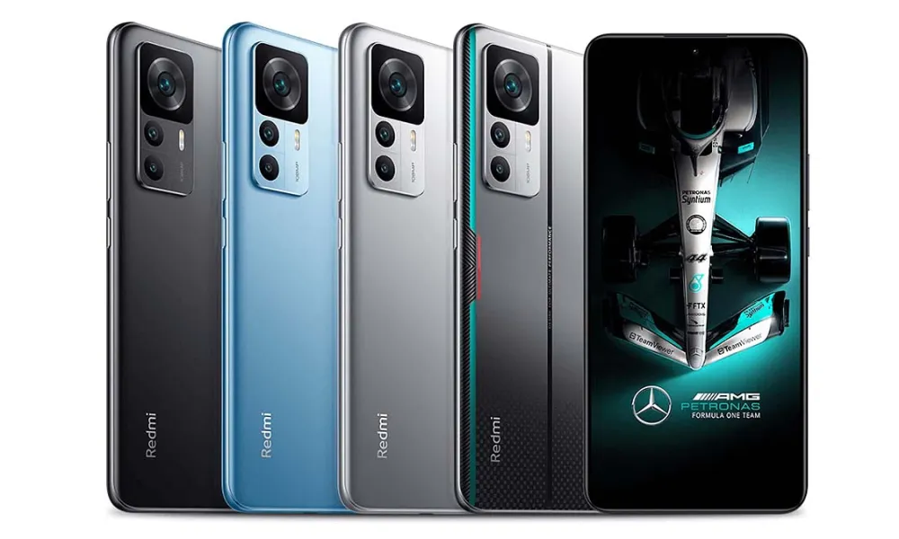 Xiaomi 12T spalvos