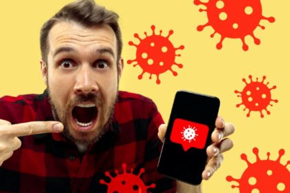Telefonas užsikrėtęs virusais