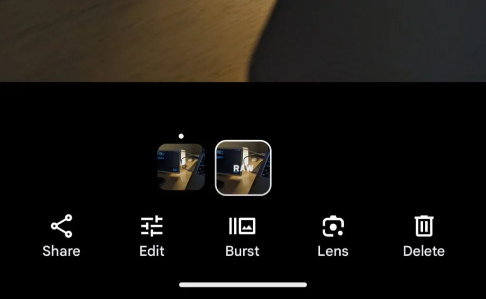 Google photos programėlės nustatymai