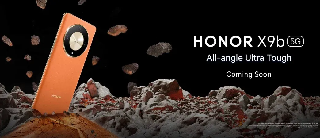 Honor x9b telefonas jau greitai