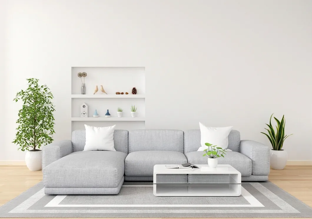 Modulinė sofa namuose