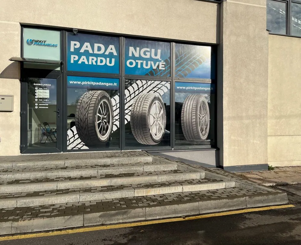 Padangų parduotuvė