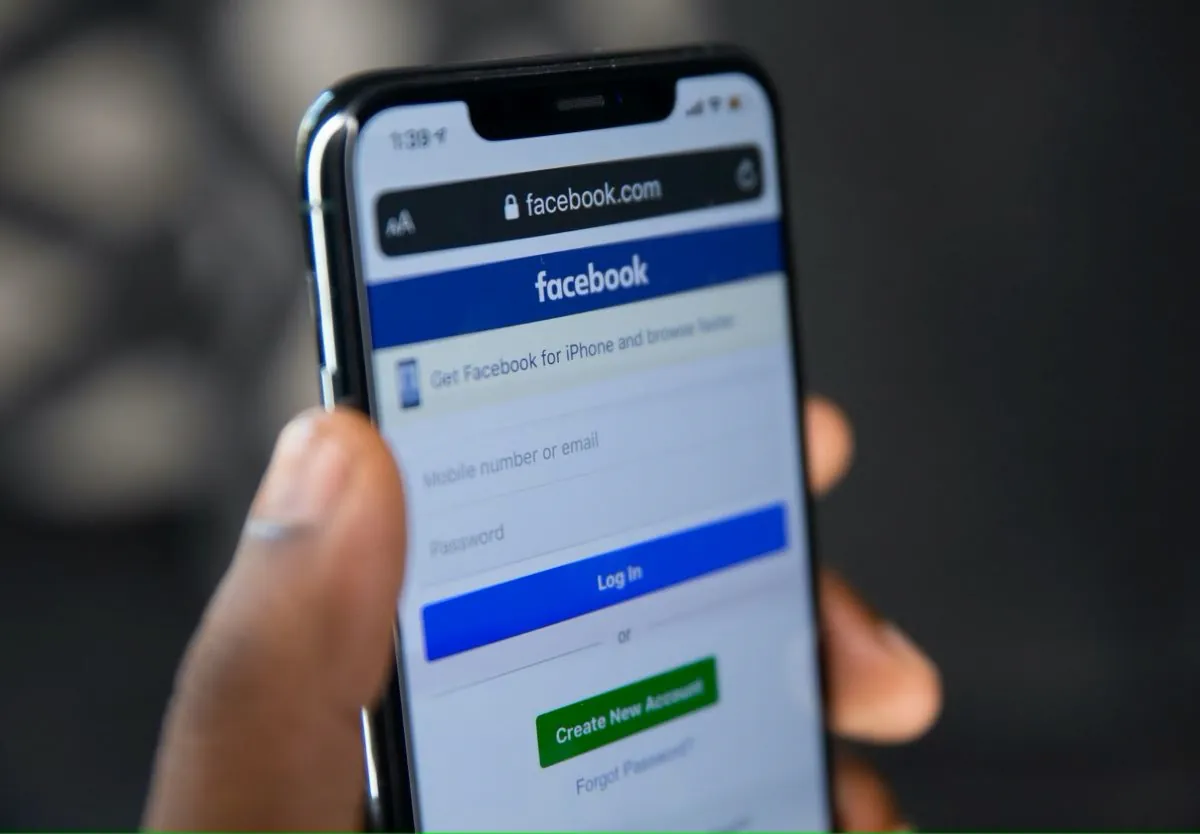 Prisijungimas prie facebook paskyros