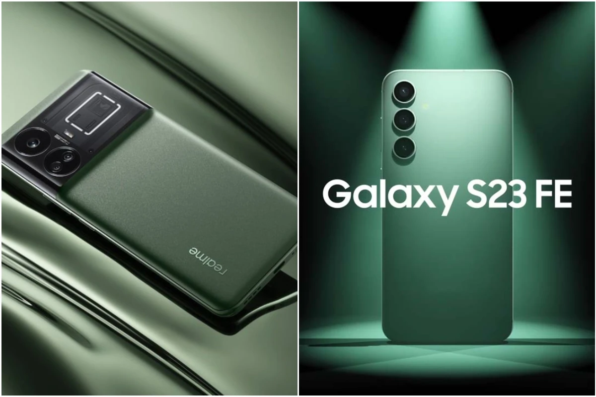 Samsung Galaxy S23 FE ir Realme GT 5