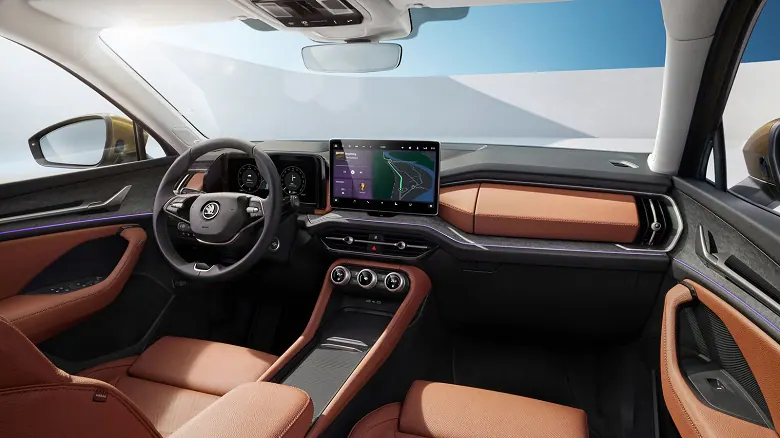 Škoda kodiaq 2023 interjeras