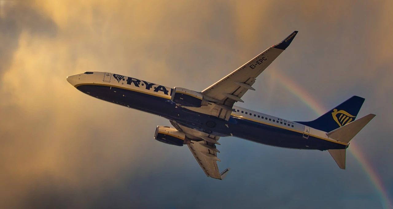 2023 metais Ryanair skrydžių kainos buvo 24 proc. brangesnės