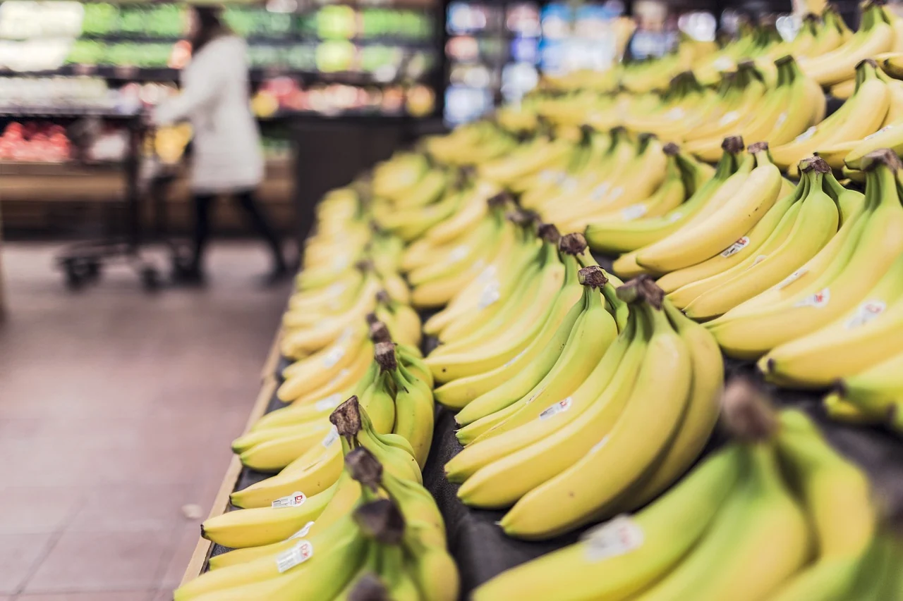 Bananai parduotuvėje