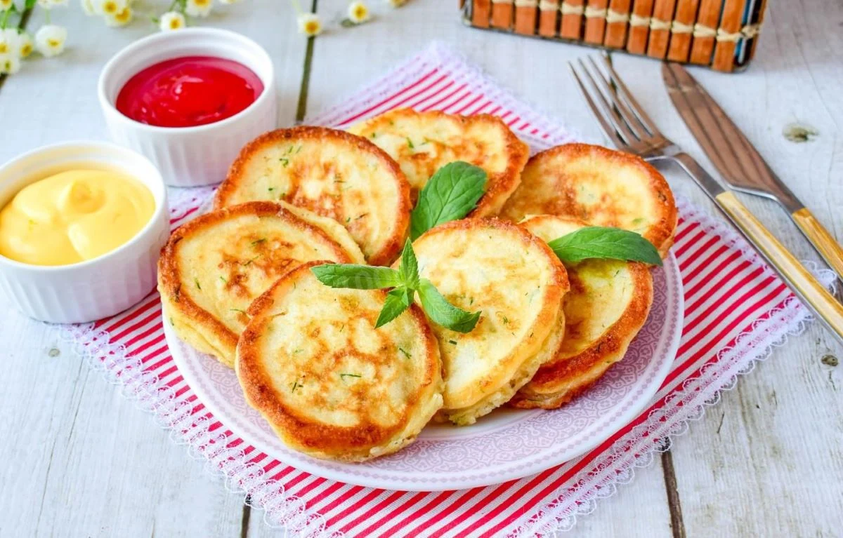 Blynai su sūriu ir varške