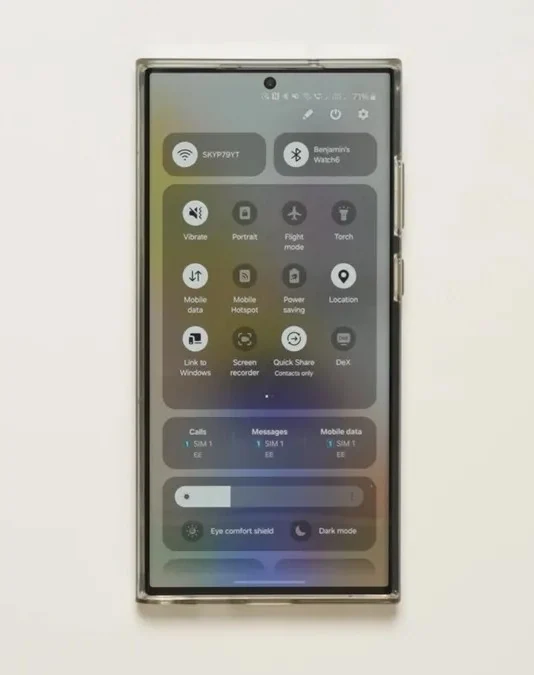 Galaxy S22 atnaujinimas į Android 14
