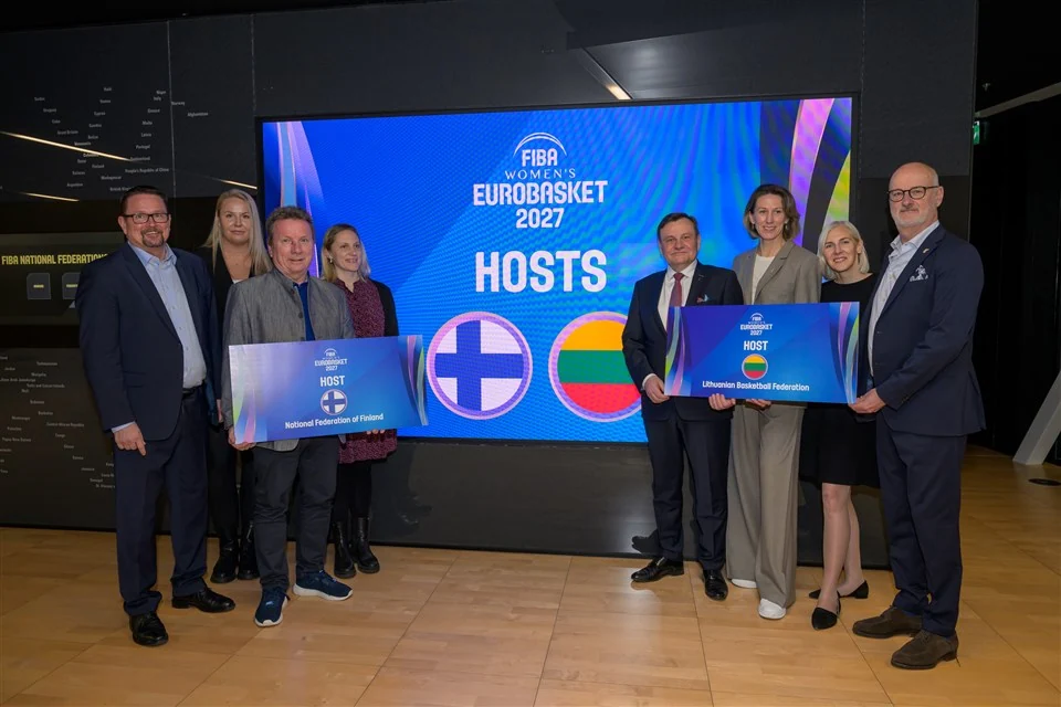 Lietuvoje ir Suomijoje vyks 2027 metų Europos moterų krepšinio čempionatas / FIBA nuotr.