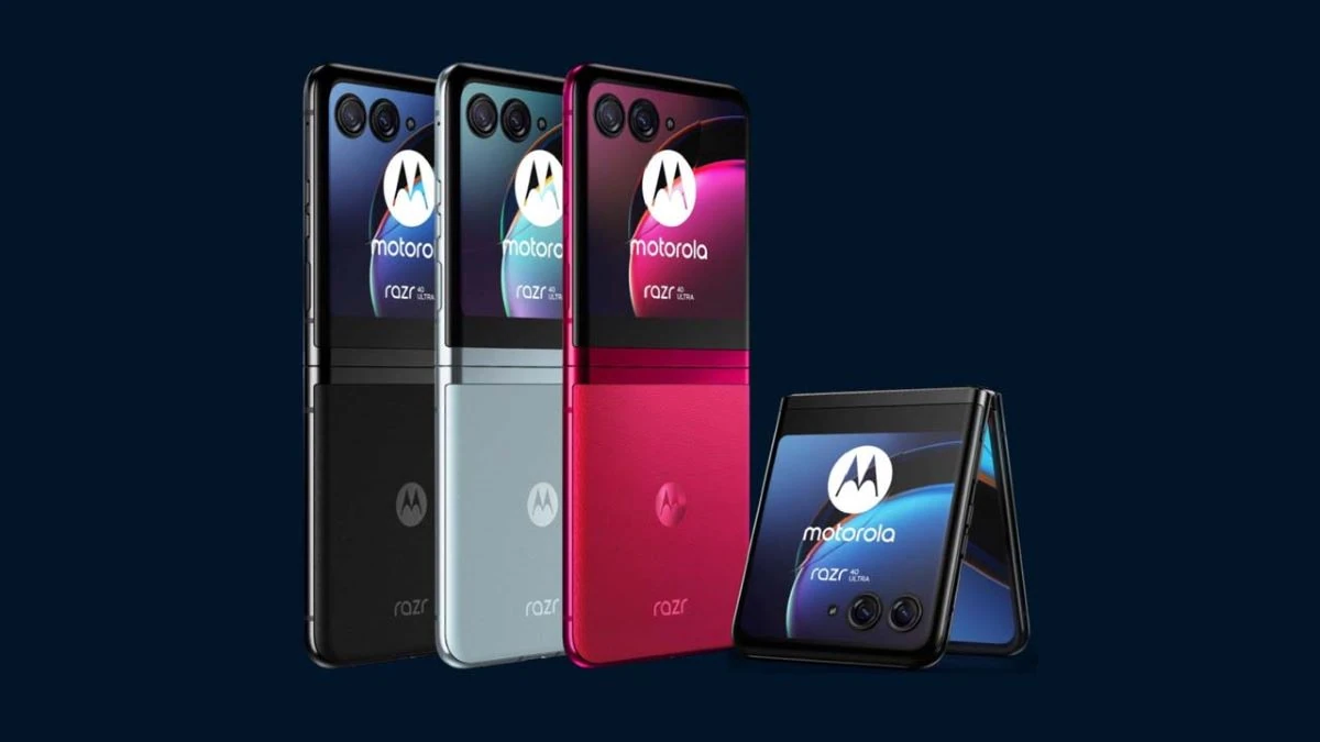Moto Razr 40 Ultra Glacier Blue