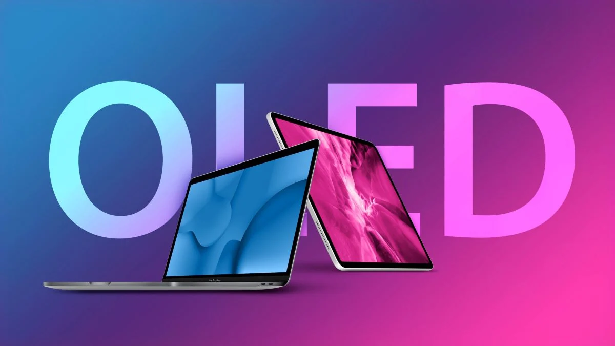 OLED iPad Pro ir Macbook Pro