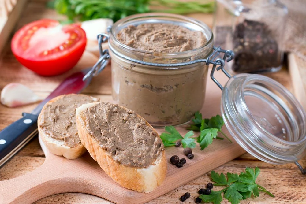Puikaus skonio vištienos kepenėlių paštetas