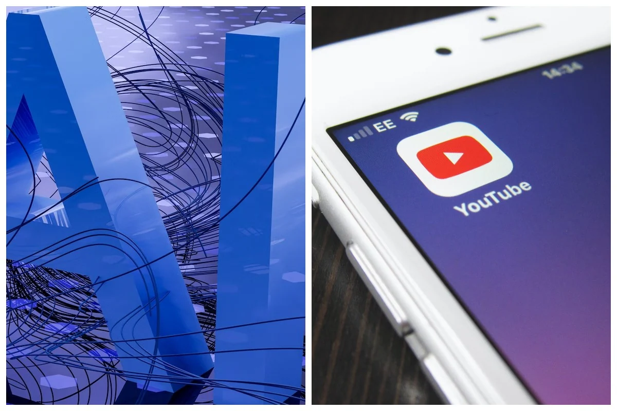YouTube žymės AI sukurtą turinį