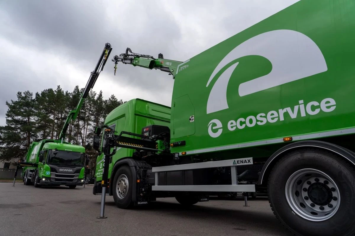 Ecoservice atliekas veš nepaisant švenčių