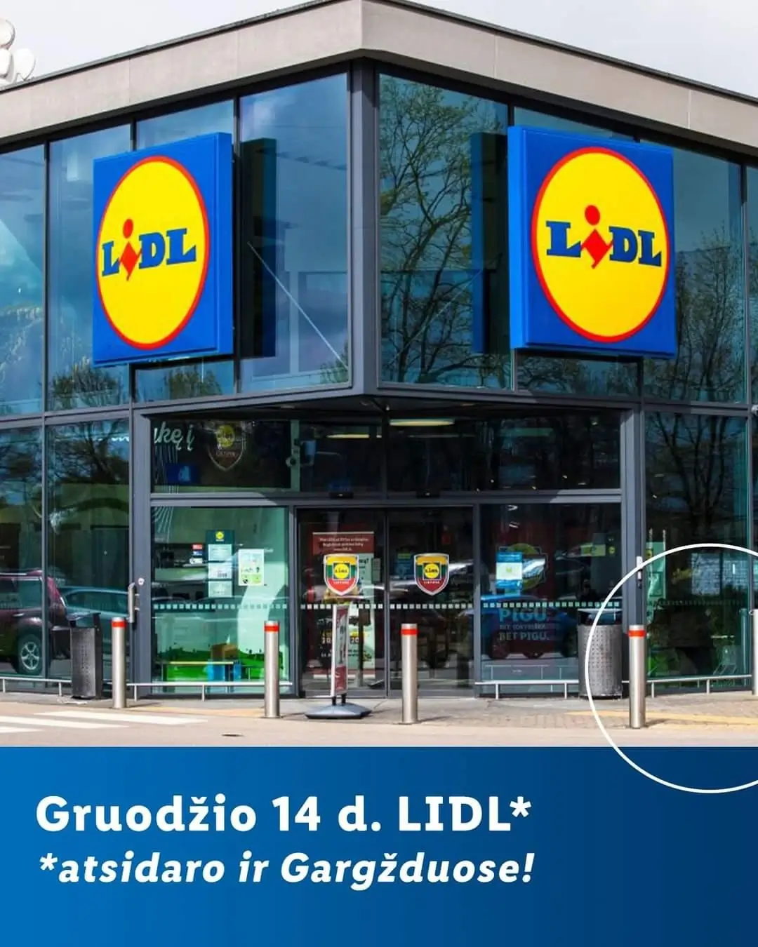 Lidl atsidarys Gargžduose