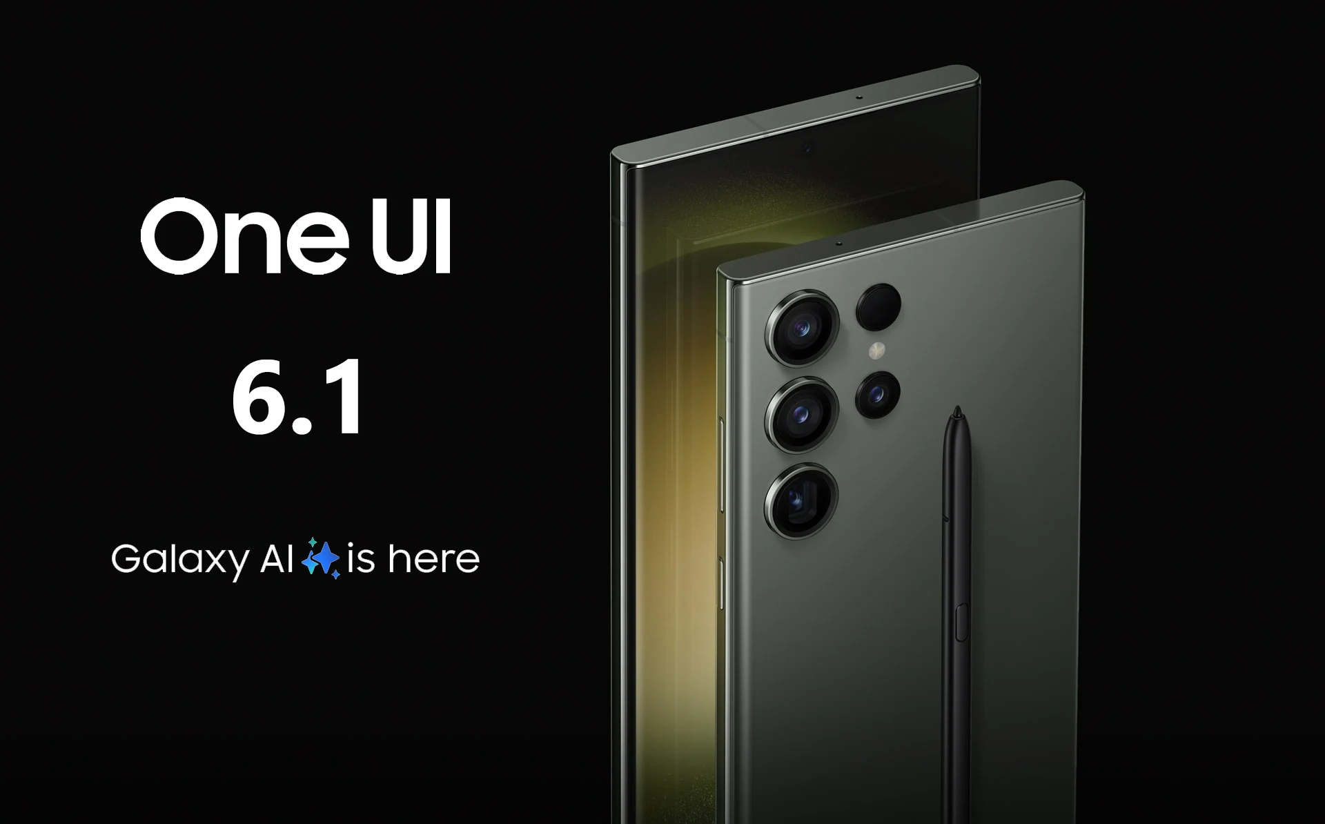 Galaxy AI yra čia - kurie Samsung Galaxy įrenginiai gaus One UI 6.1