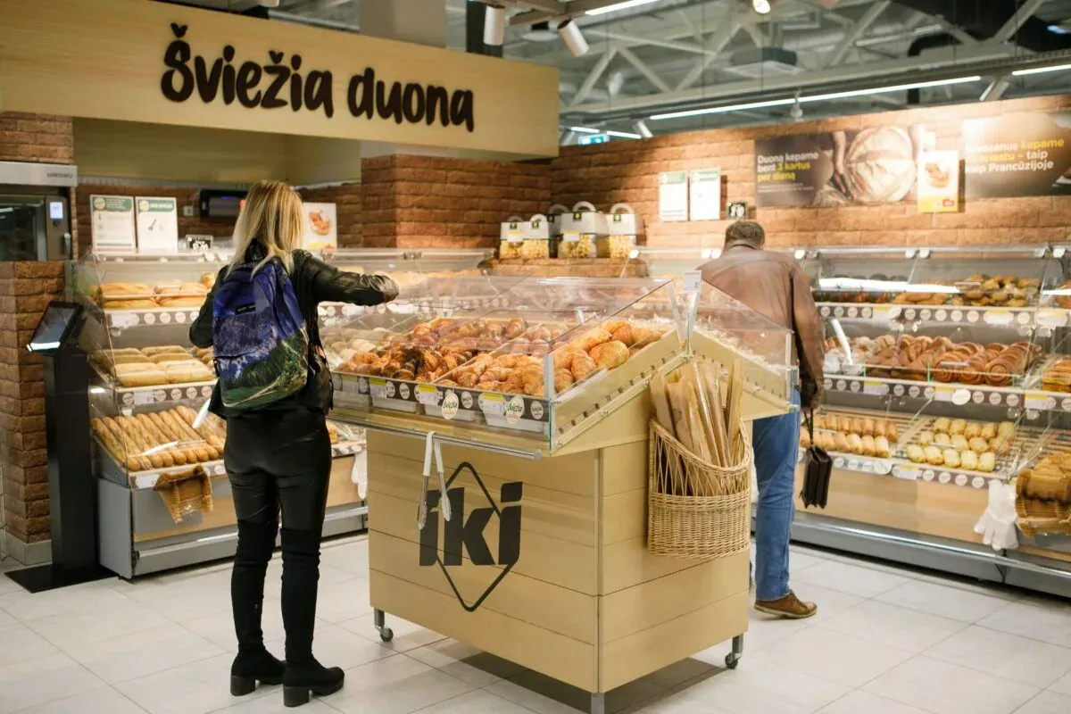 Kruasanų akcija "Iki" parduotuvėse