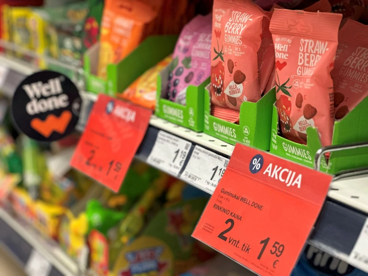Maxima keičia etiketes parduotuvėse