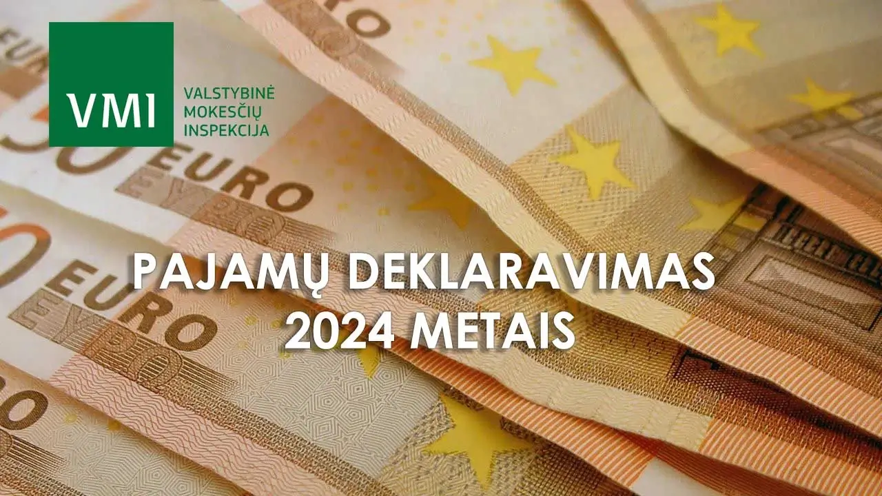 Pajamų deklaravimas 2024 m