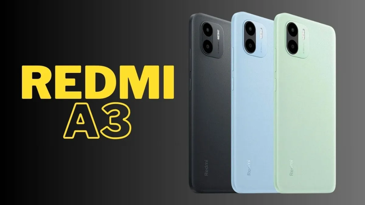Redmi A3 bus vienas pigiausių Xiaomi telefonų