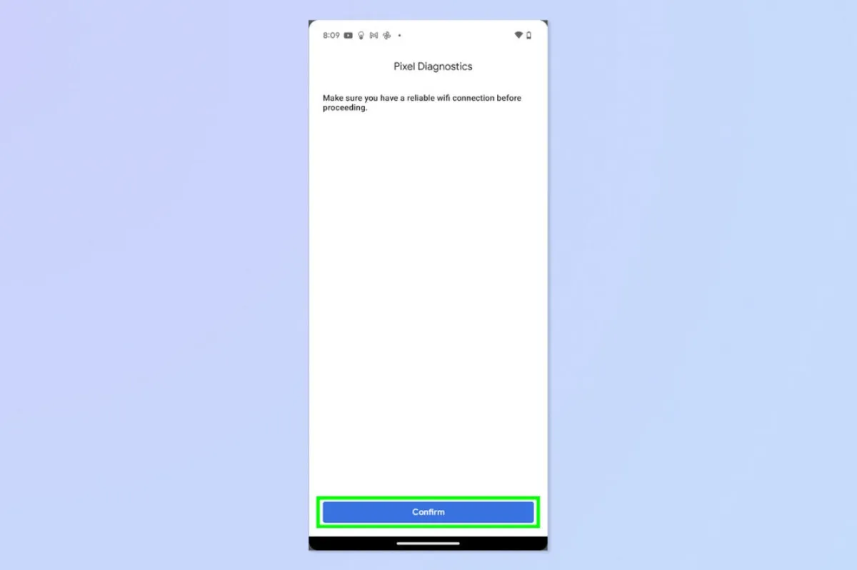 Google pixel slaptas meniu 3