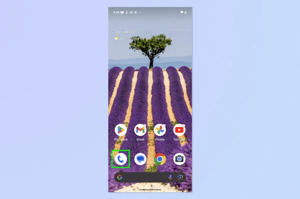 Google pixel slaptas meniu
