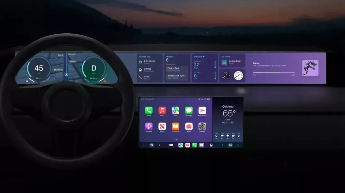 Nauja Apple CarPlay išvaizda