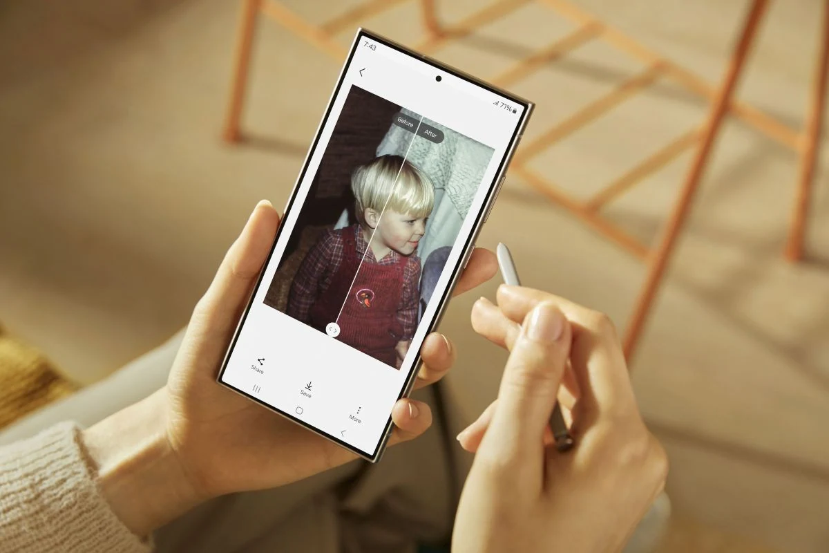 Nuotraukų redagavimas su DI, Samsung nuotr.