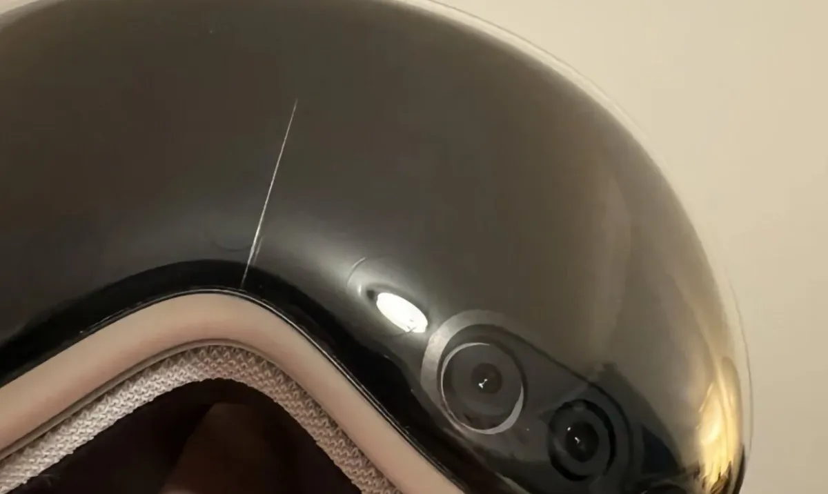 Problemos su Apple Vision Pro