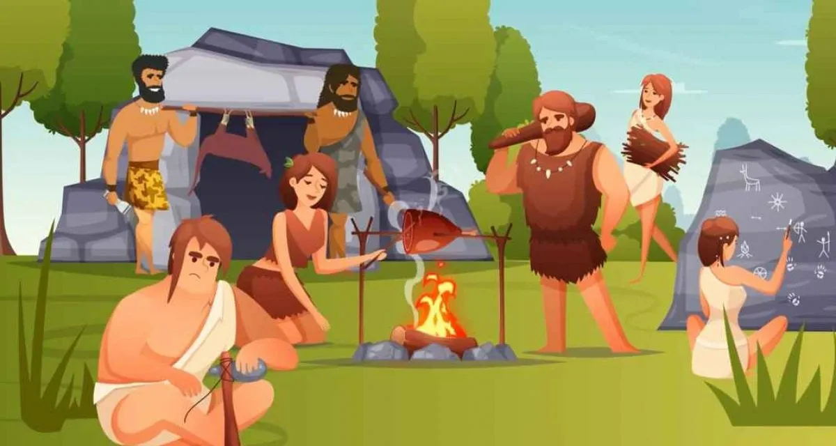 Urviniai žmonės - suraskite klaidą paveikslėlyje