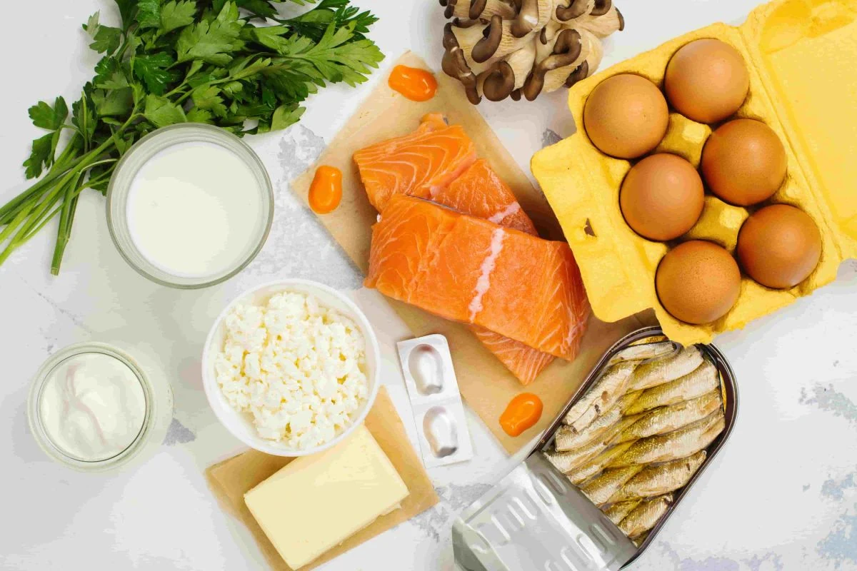 Vitaminas D produktuose