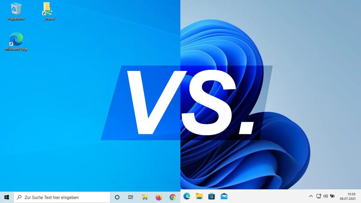 "Windows 10" prieš "Windows 11"
