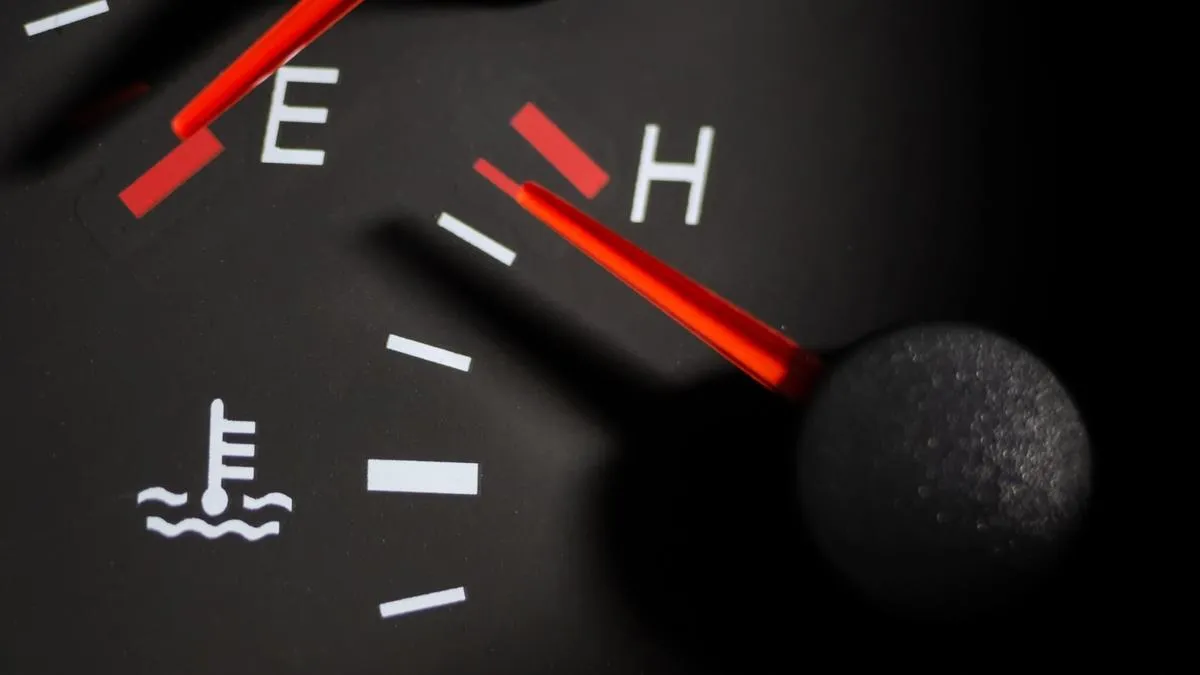 Automobilio variklio temperatūra