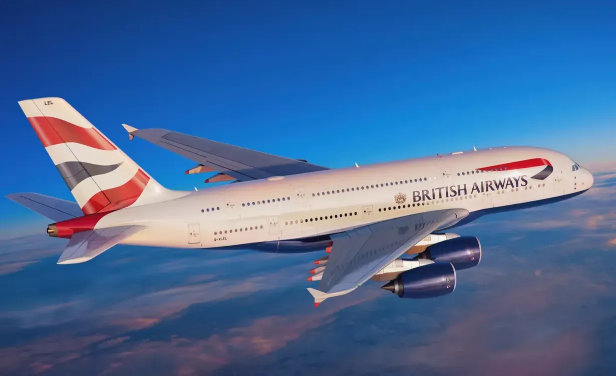 "British Airways" lėktuvas