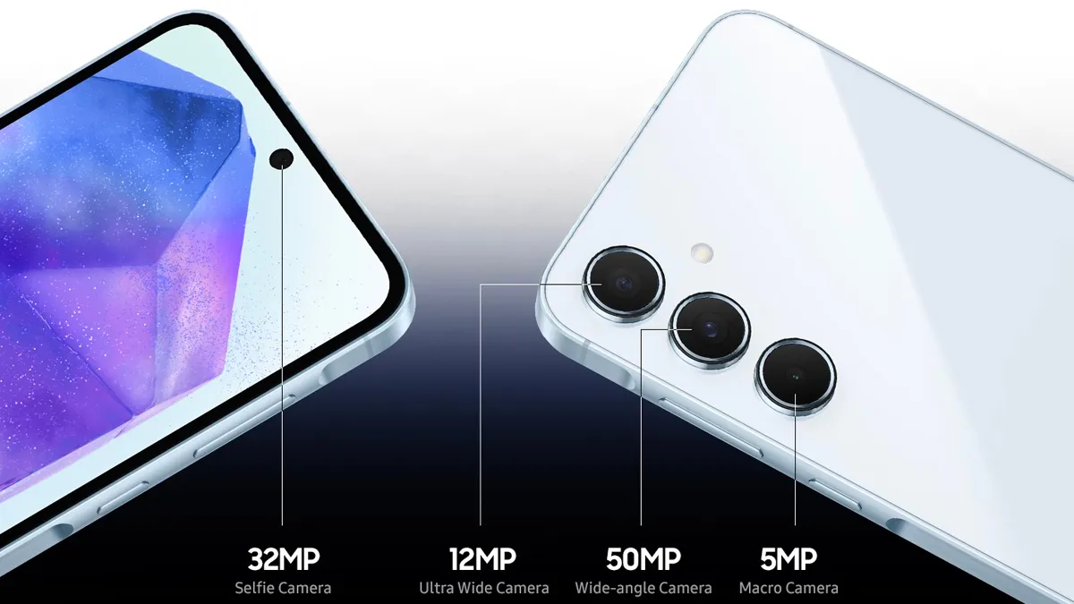 Galaxy a55 5g ir galaxy a35 5g kameros