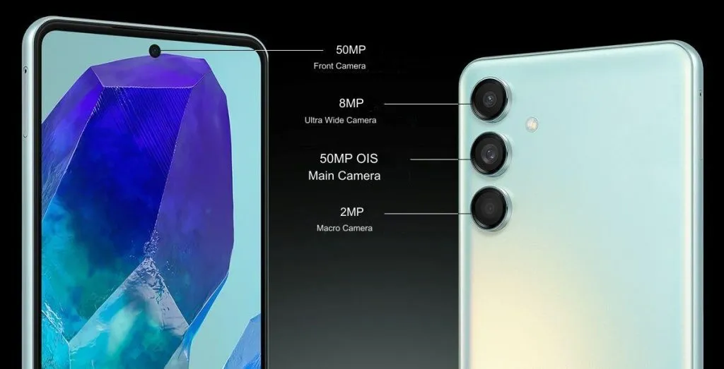 Galaxy M55 5G kameros