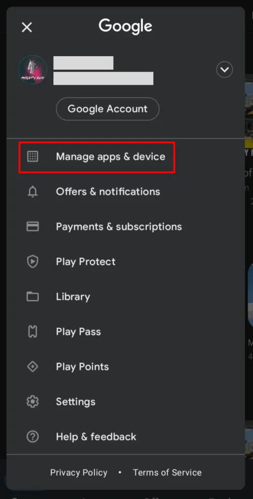 Google Play Store Facebook atnaujinimas