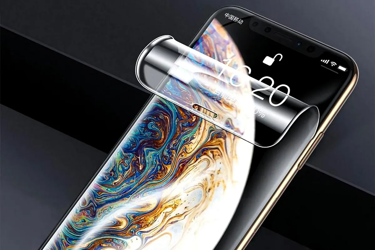 Hidrogelio apsauga telefonui